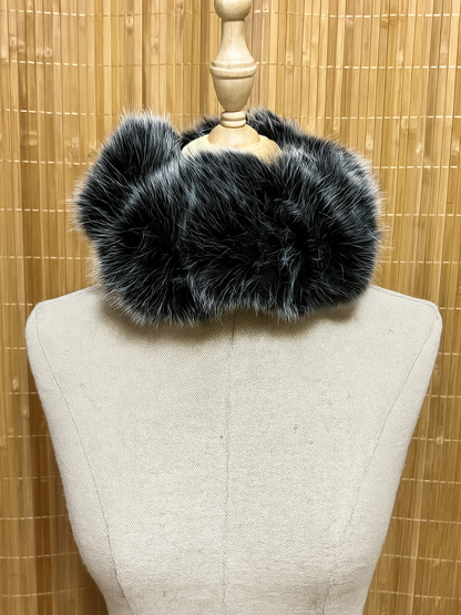 Cuello/Bandana y puños (2) de pelo efecto natural mujer - Comprar junto o separado