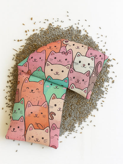 Saco de Semillas Térmico de Hueso de Aceituna y Flores de Lavanda | Apto para efecto calor o frío