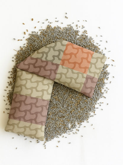 Saco de Semillas Térmico de Hueso de Aceituna y Flores de Lavanda | Apto para efecto calor o frío