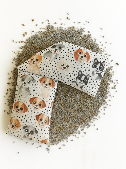 Saco de Semillas Térmico de Hueso de Aceituna y Flores de Lavanda | Apto para efecto calor o frío