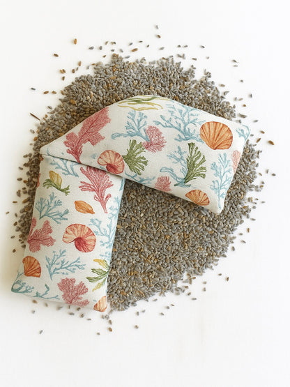 Saco de Semillas Térmico de Hueso de Aceituna y Flores de Lavanda | Apto para efecto calor o frío