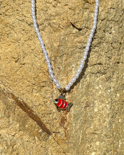 Collar Pez Baño de Oro - MINNI MOON-Lepetitemarie-Singularu-PDPAOLA-Luamarta