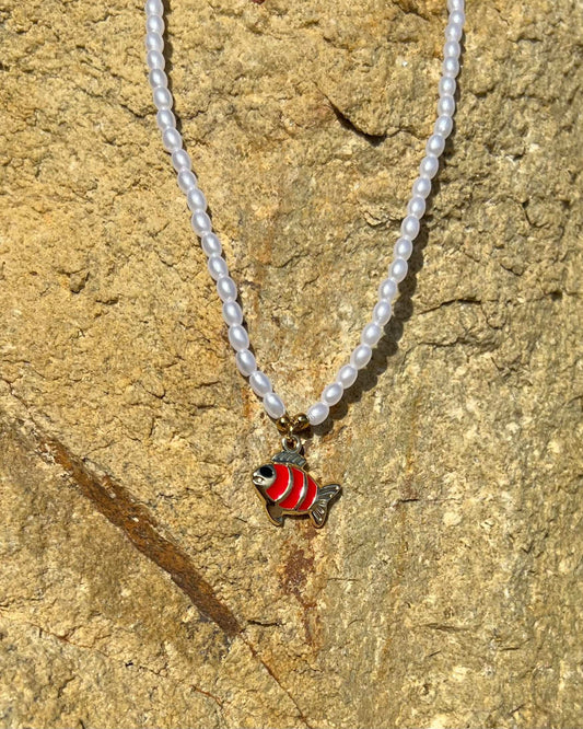 Collar Pez Baño de Oro - MINNI MOON-Lepetitemarie-Singularu-PDPAOLA-Luamarta