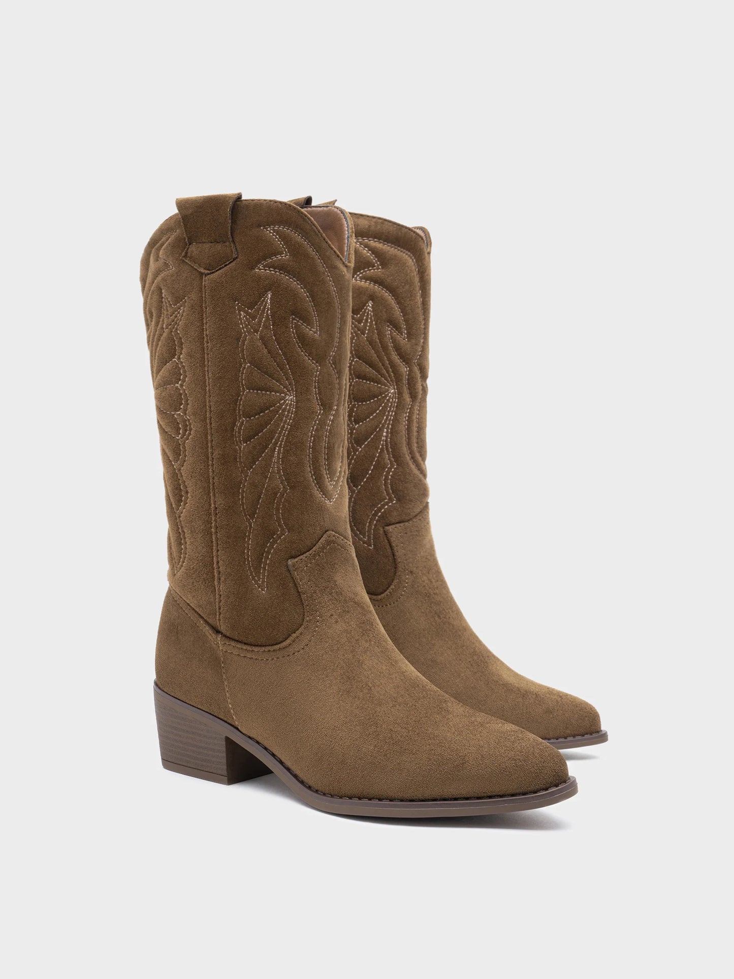 Botas Cowboy 32 cm de Caña Mujer Bordadas | Recomendamos una talla más (36-41)