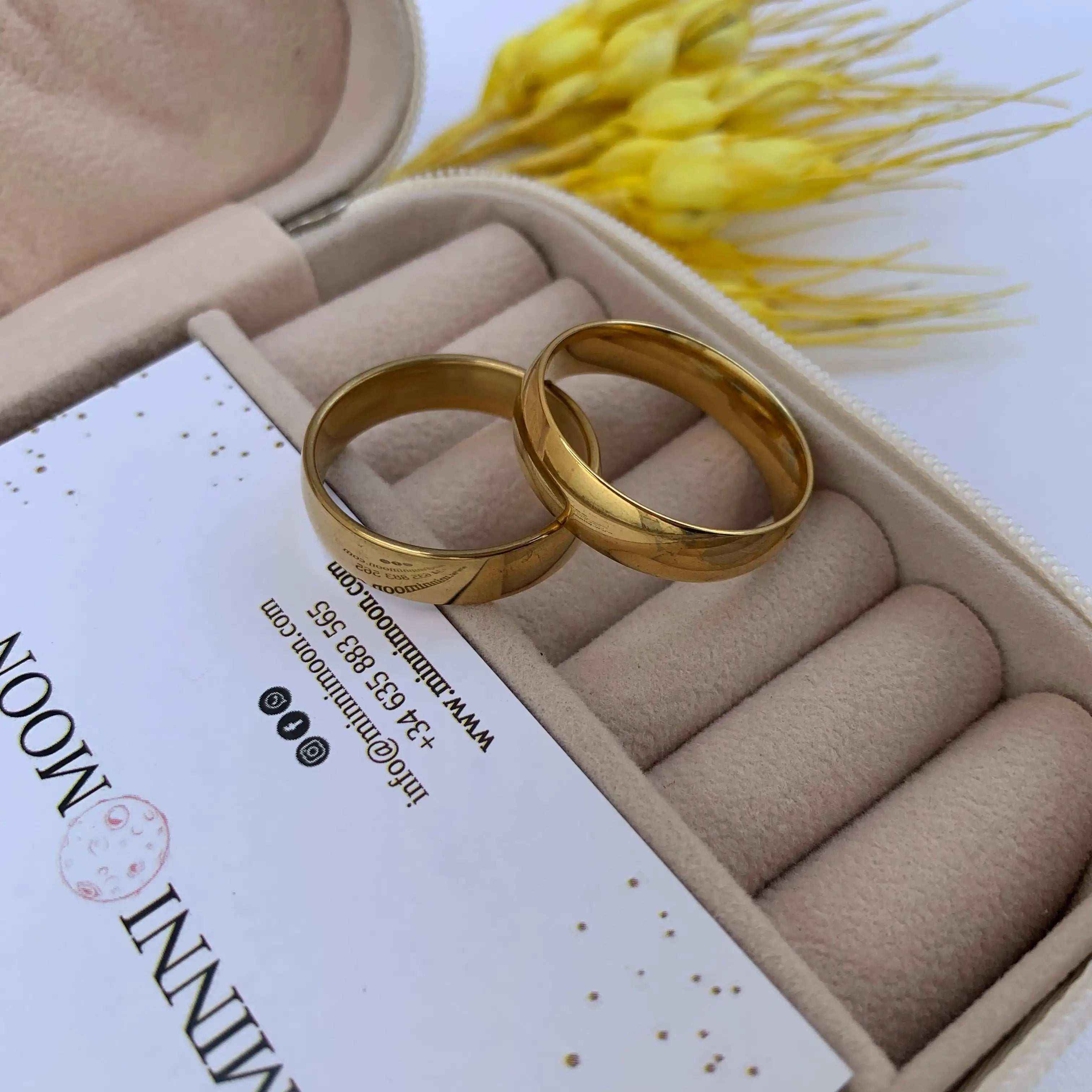Anillo de hombre Basic Baño de Oro - MINNI MOON-Lepetitemarie-Singularu-PDPAOLA-Luamarta