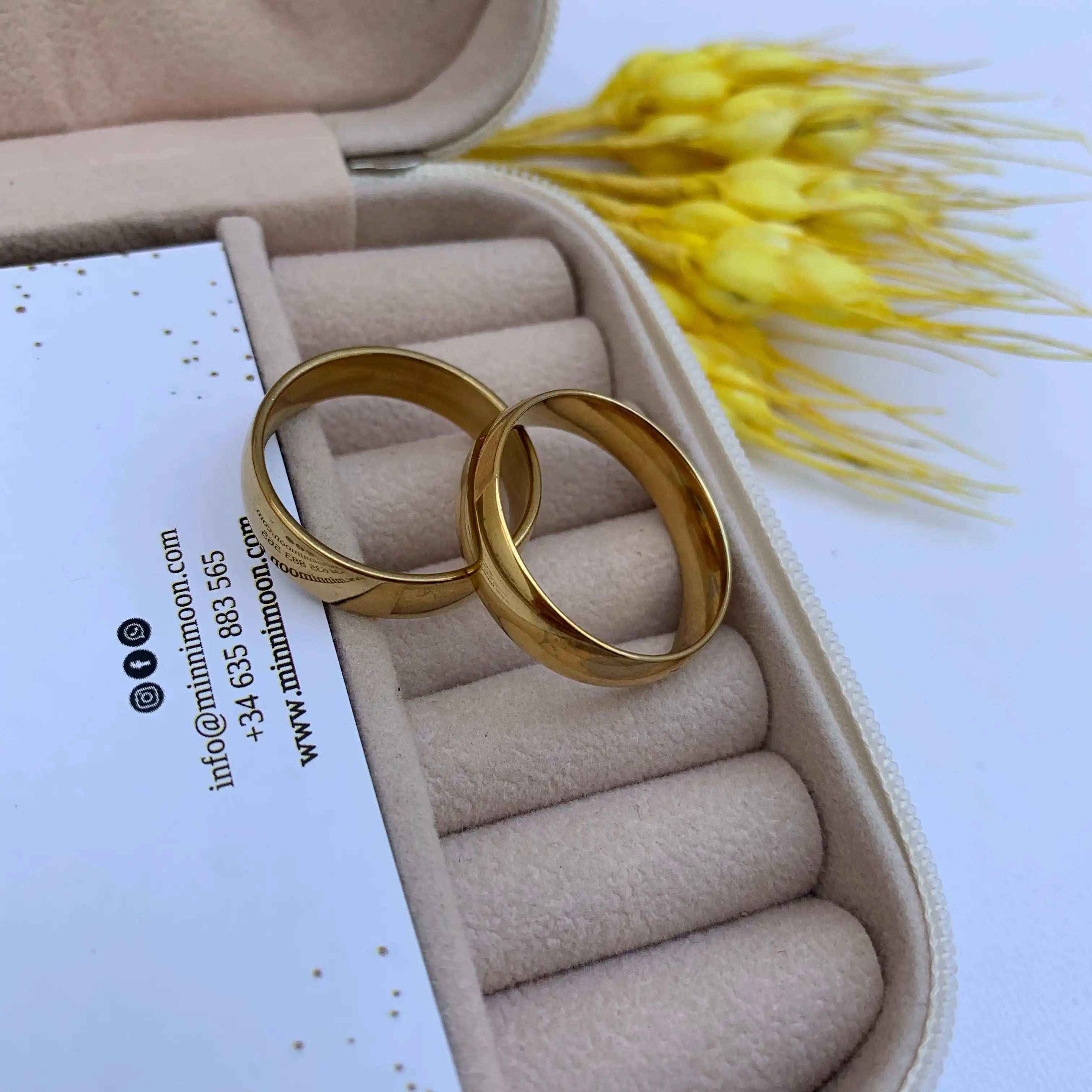 Anillo de hombre Basic Baño de Oro - MINNI MOON-Lepetitemarie-Singularu-PDPAOLA-Luamarta