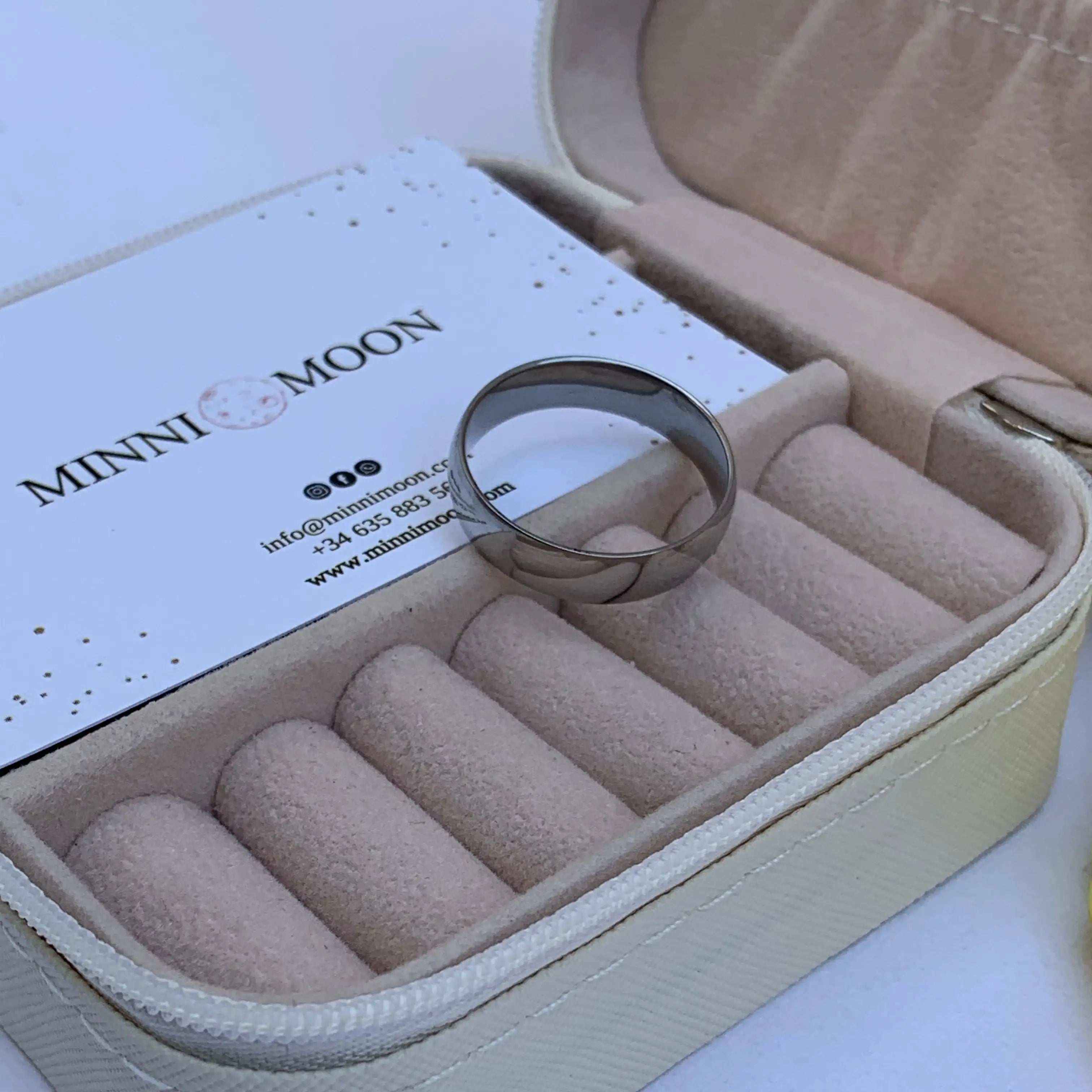 Anillo de hombre Plateado Basic - MINNI MOON-Lepetitemarie-Singularu-PDPAOLA-Luamarta