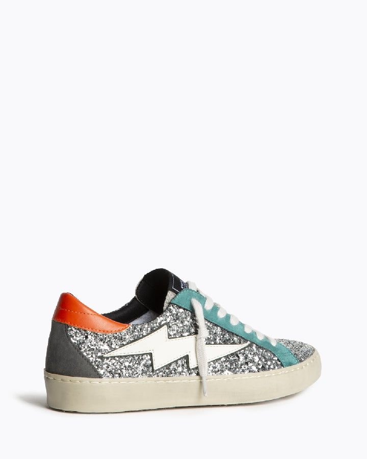 Zapatillas rayo con purpurina mujer – Tallas 36 a 41