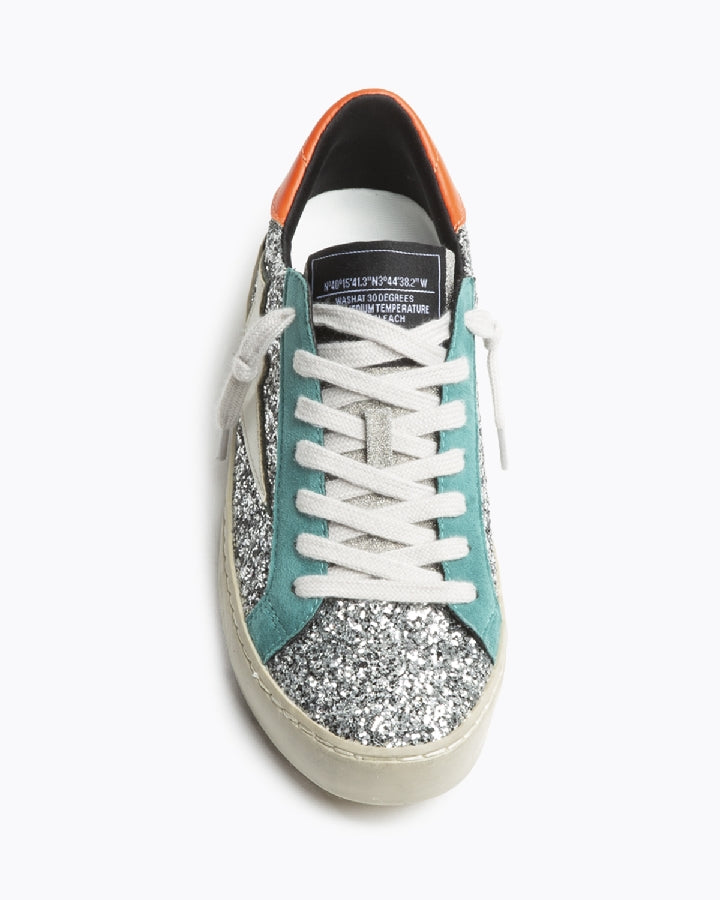 Zapatillas rayo con purpurina mujer – Tallas 36 a 41