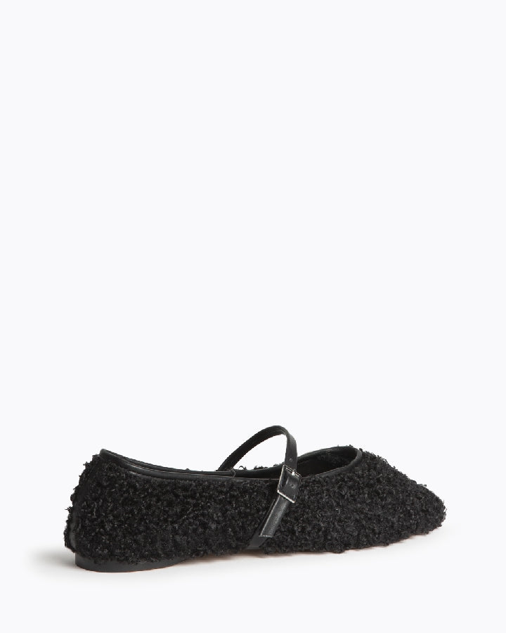 Bailarinas Terciopelo Atadas con Cinta o con Hebilla Mujer | Elige tu talla habitual (36 a 41)