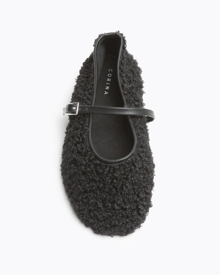 Bailarinas Terciopelo Atadas con Cinta o con Hebilla Mujer | Elige tu talla habitual (36 a 41)