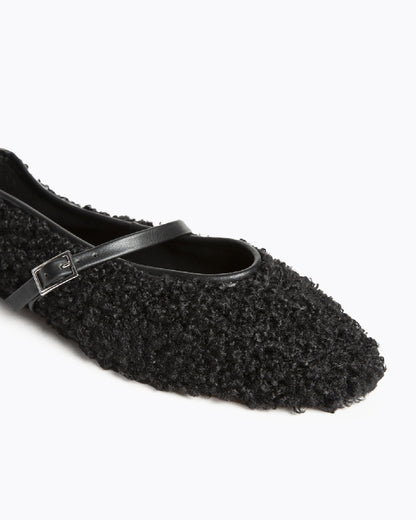 Bailarinas Terciopelo Atadas con Cinta o con Hebilla Mujer | Elige tu talla habitual (36 a 41)