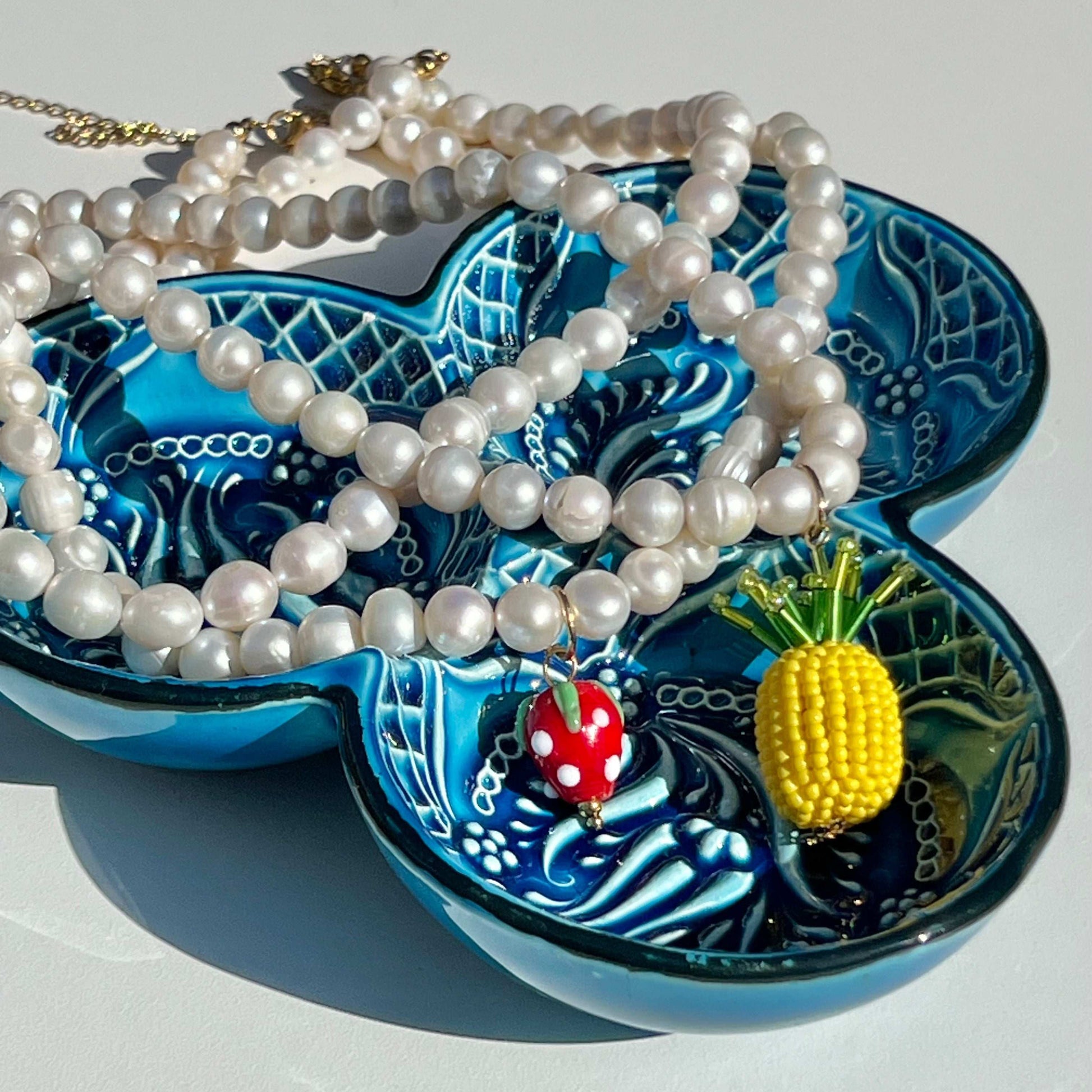 Collar Perlas Piña Baño de Oro - MINNI MOON-Lepetitemarie-Singularu-PDPAOLA-Luamarta