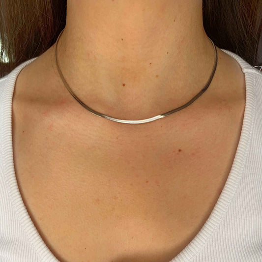 Collar Slim Plateado - MINNI MOON-Lepetitemarie-Singularu-PDPAOLA-Luamarta
