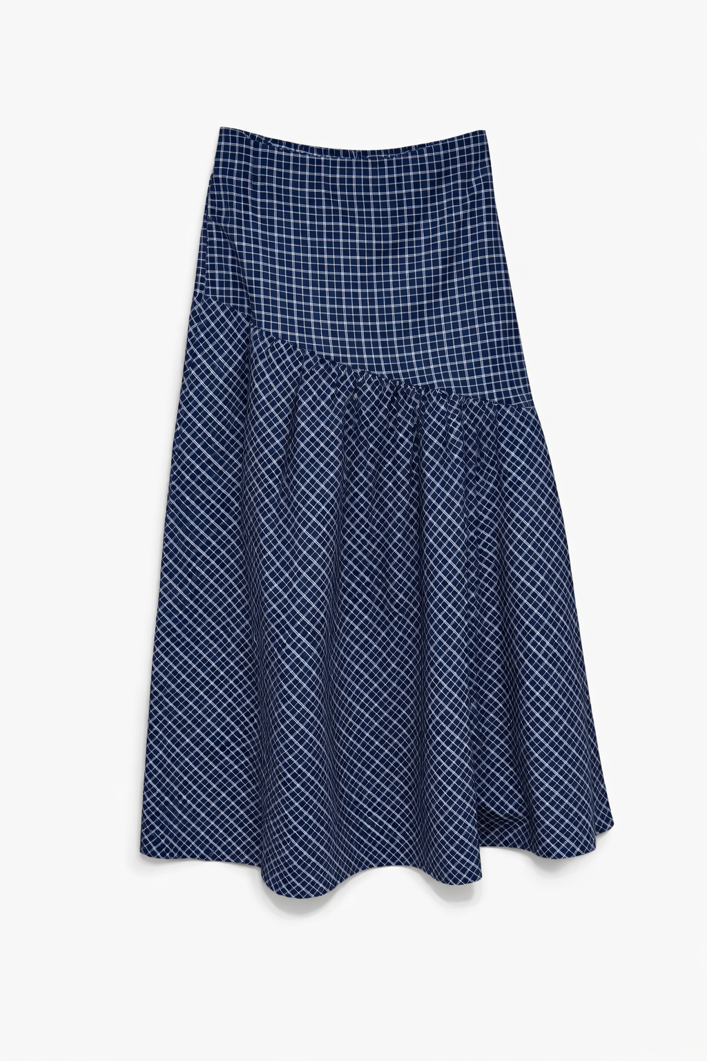 Camisa de Cuadros con Volantes y Falda de Cuadros larga Mujer | Conjunto o por separado