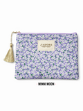 Neceser Acolchado Estampado Primavera – Estuche multiusos con Borla Decorativa