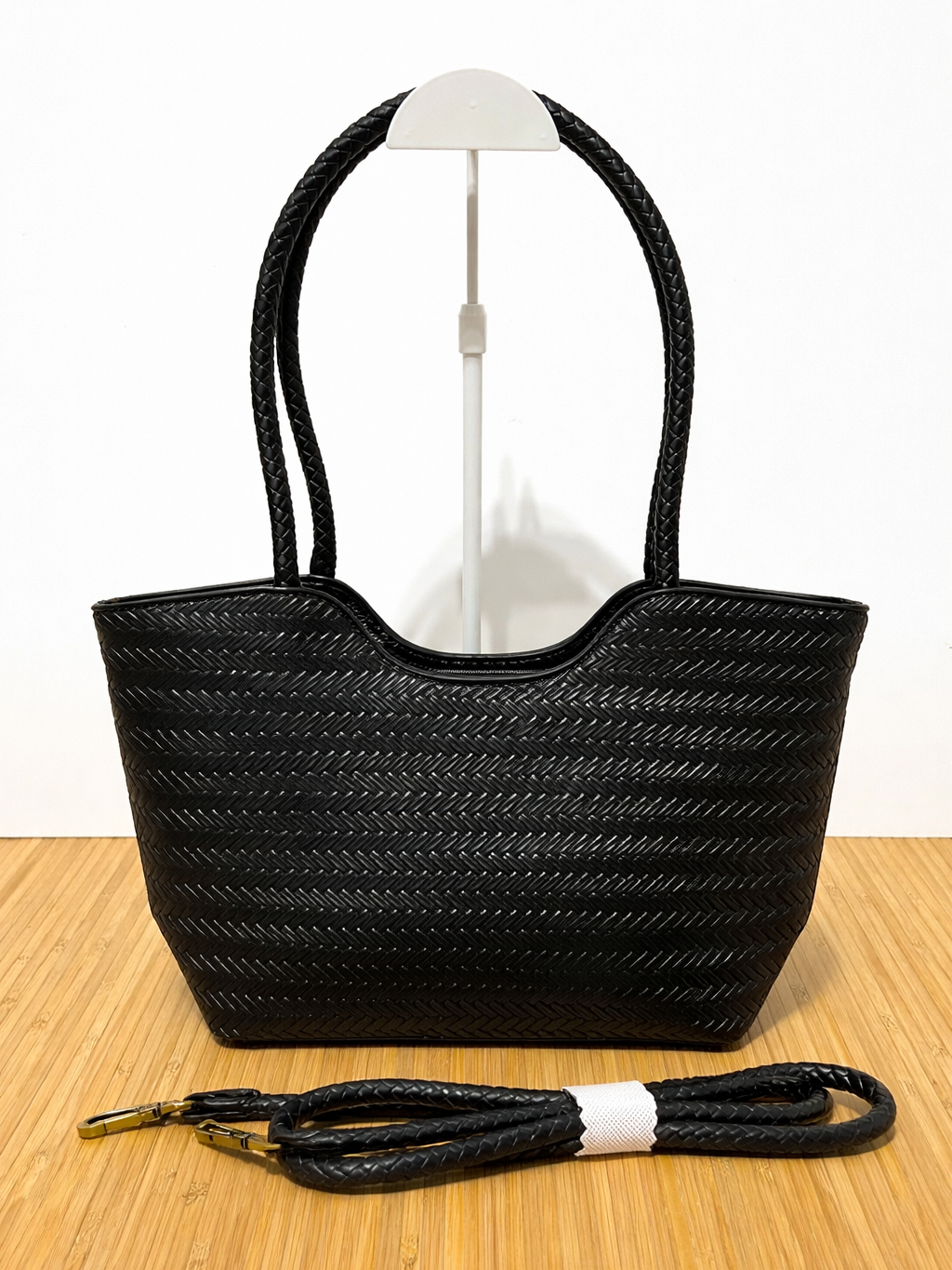 Bolso Capazo Trenzado de hombro con Cremallera | Medidas 33x20x10 cm o 40x24x10 cm