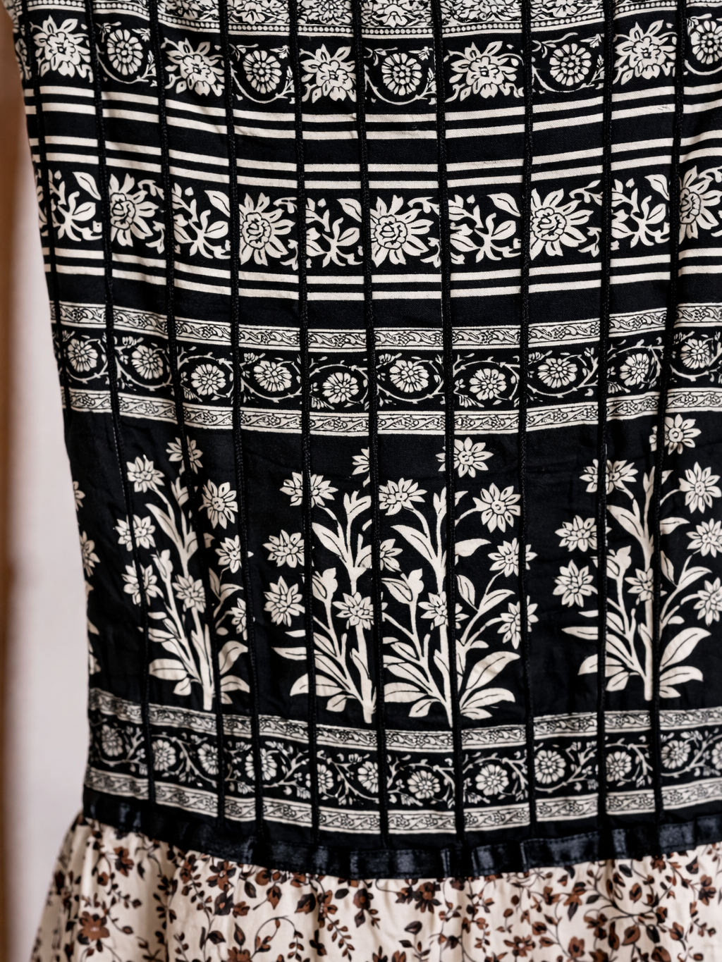 Vestidos indios palabra de honor | Talla única (ajustable desde talla 34 hasta 42)