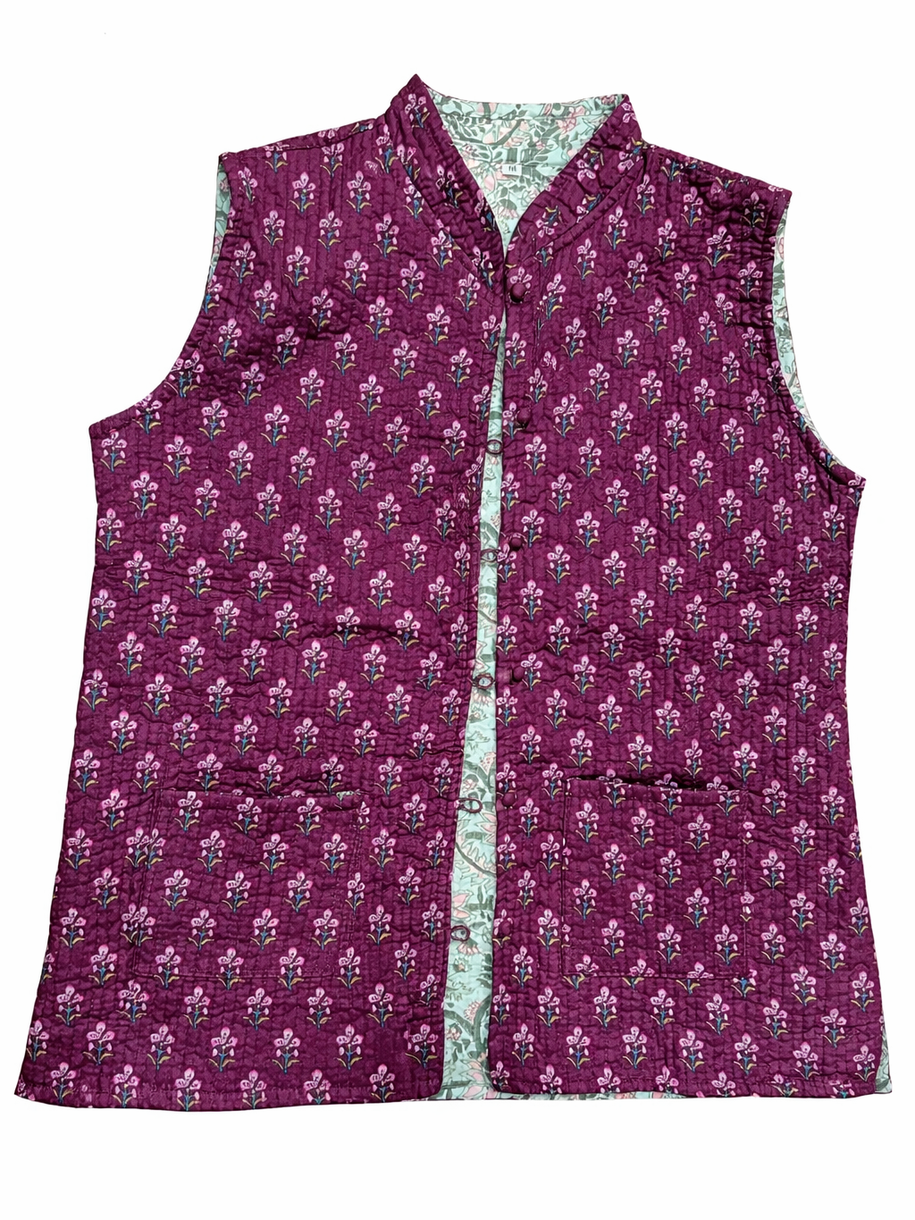 Chalecos Indios Reversibles de Algodón