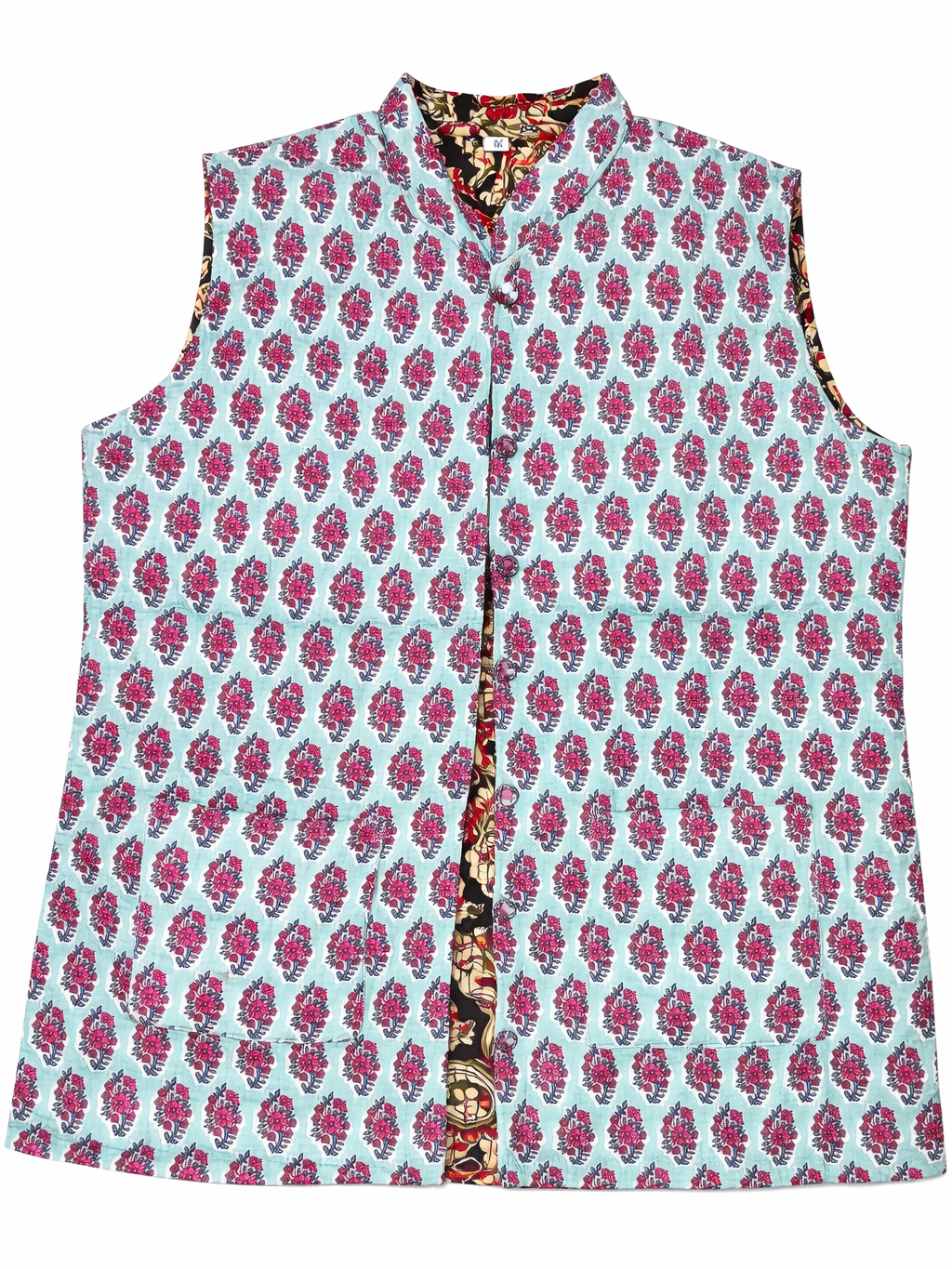 Chalecos Indios Reversibles de Algodón