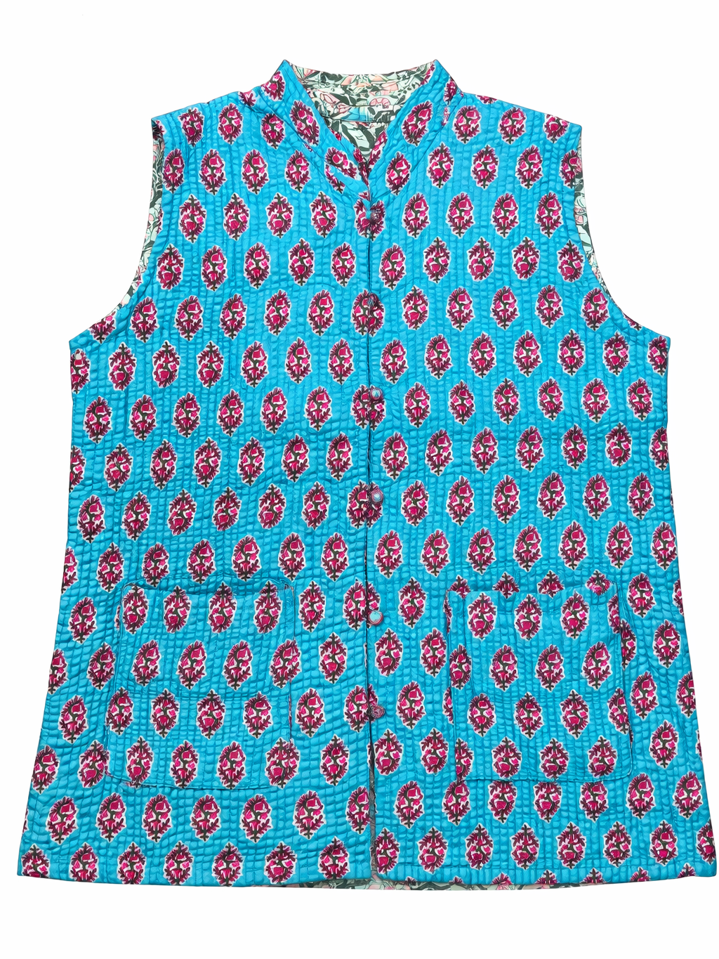 Chalecos Indios Reversibles de Algodón