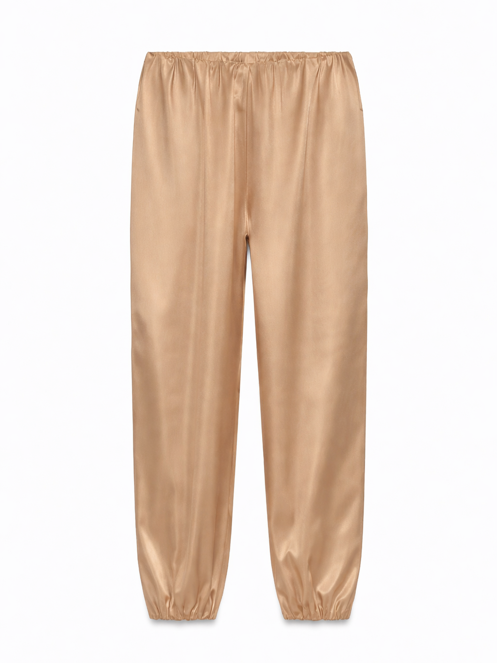 Pantalón bombacho satinado mujer | Elegante y versátil