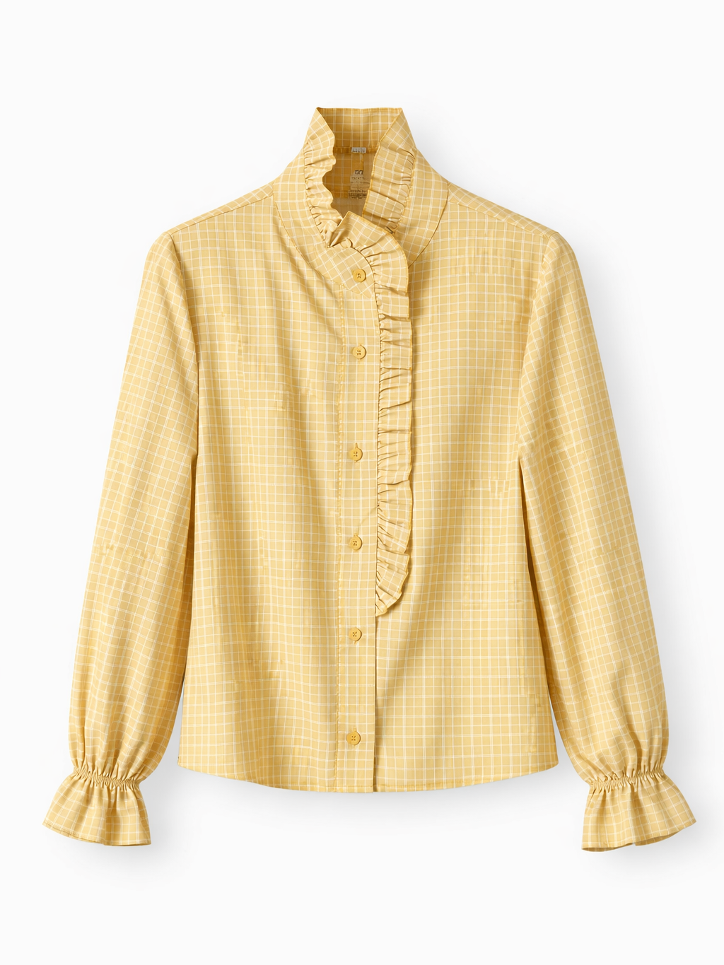 Camisa de Cuadros con Volantes o Falda de Cuadros Algodón Mujer | Conjunto o por separado