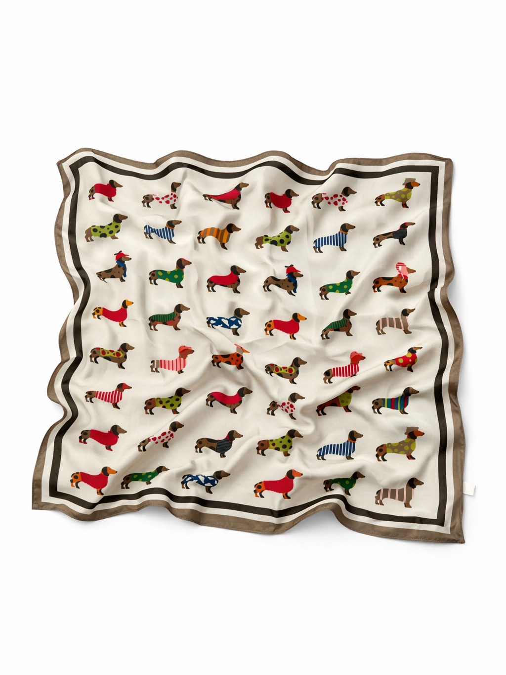 Pañuelo Cuadrado Satinado 70x70 cm para Mujer | Estampados en tendencia