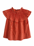 Moda de Cuadros Vichy Flúor | Elige entre Pantalón Bombacho o Recto, Blusa o Falda