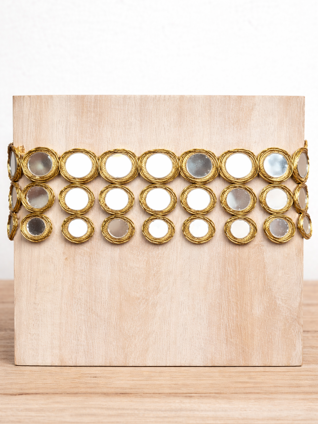 Choker mit goldenen Spiegeln für Damen