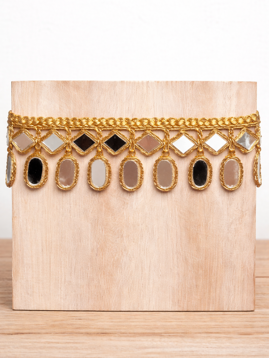Choker mit goldenen Spiegeln für Damen