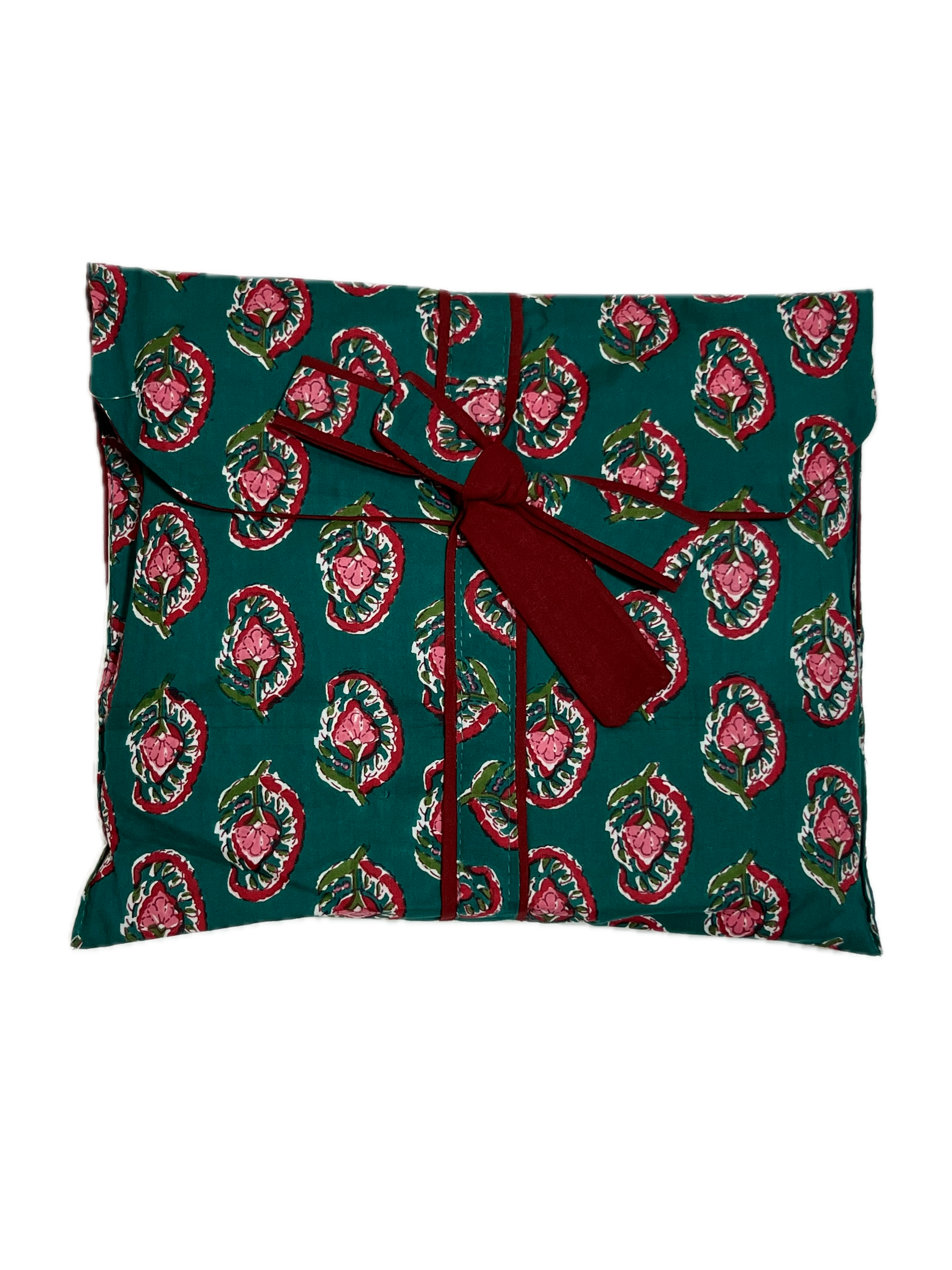 Pijama Camisero Largo Estampado de Algodón para mujer | Bolsa incluida