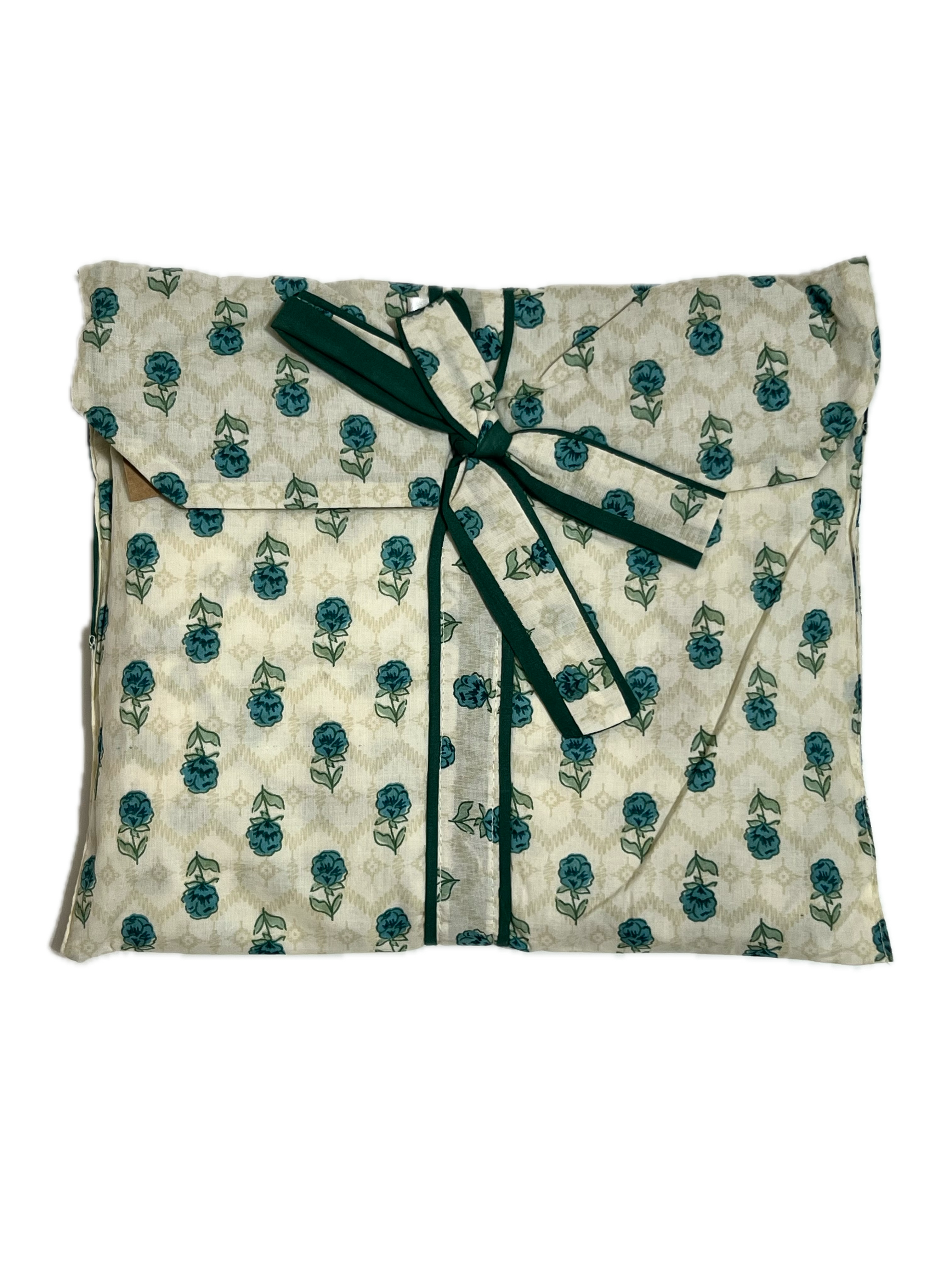 Pijama Camisero Largo Estampado de Algodón para mujer | Bolsa incluida