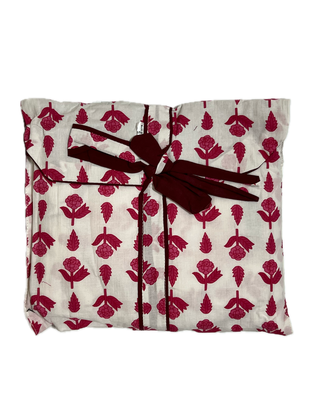 Pijama Camisero Largo Estampado de Algodón para mujer | Bolsa incluida