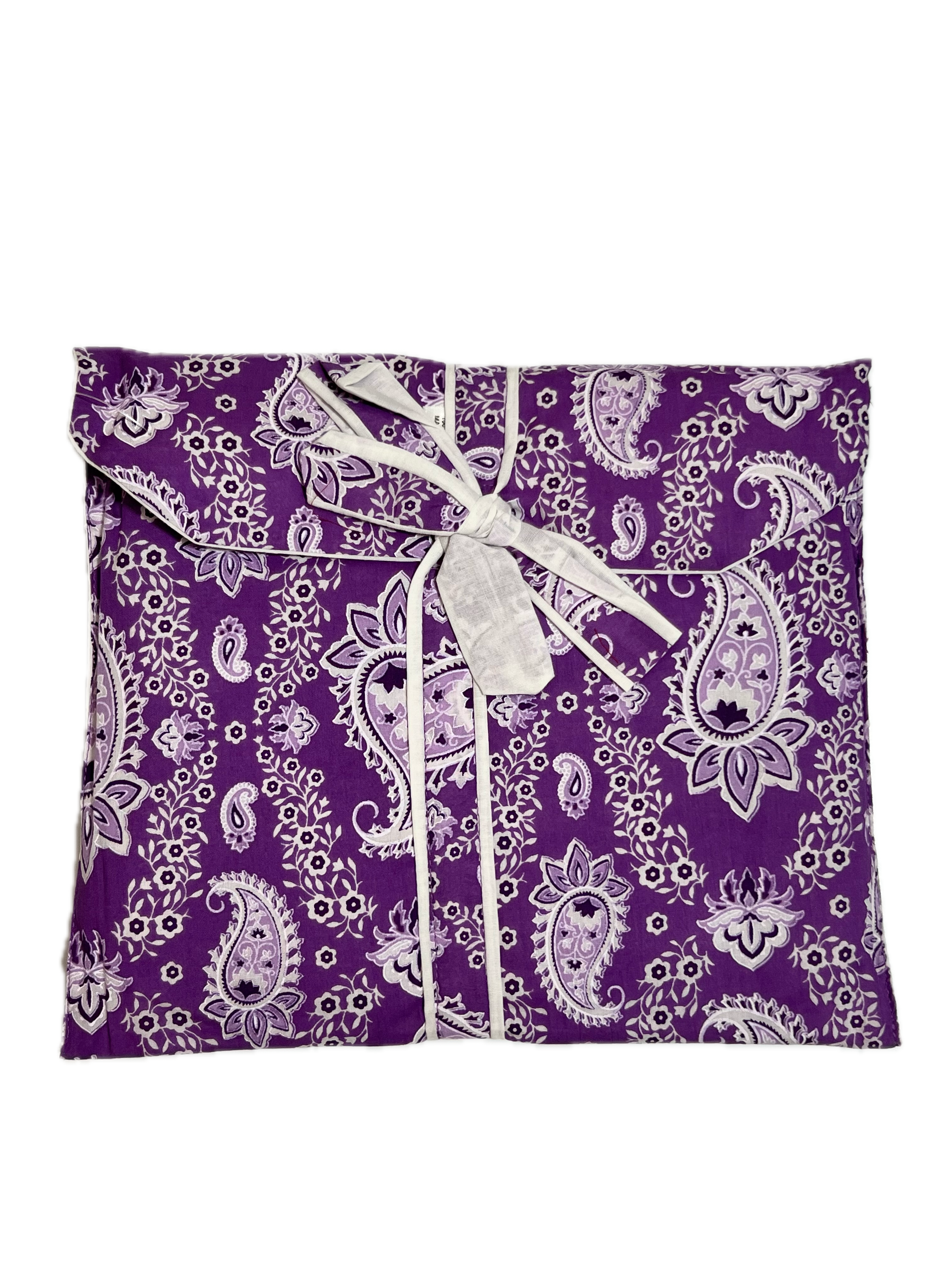 Pijama Camisero Largo Estampado de Algodón para mujer | Bolsa incluida