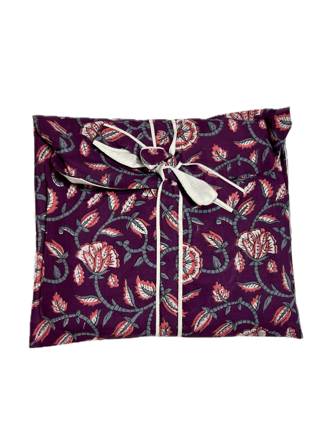 Pijama Camisero Largo Estampado de Algodón para mujer | Bolsa incluida