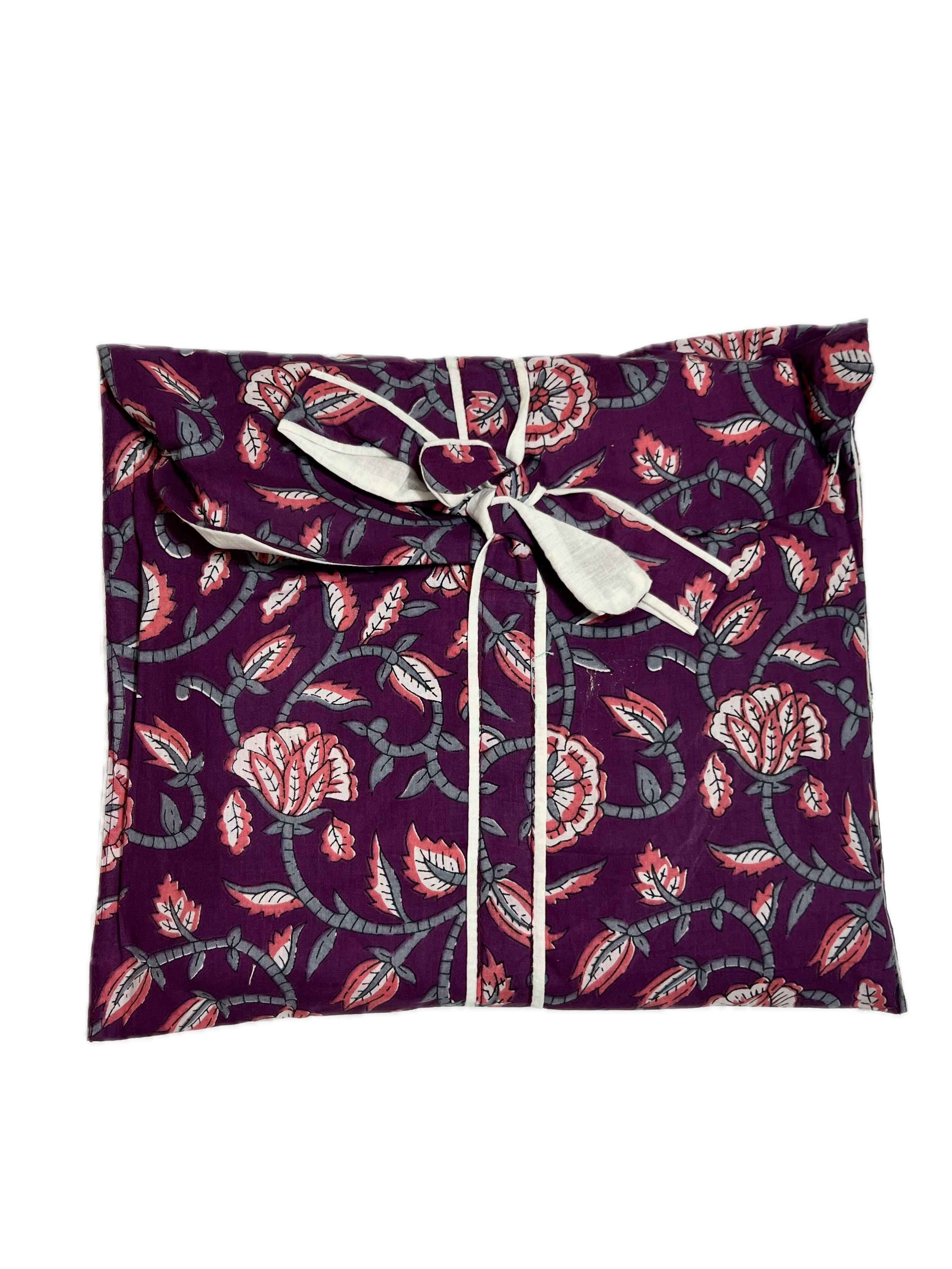 Pijama Camisero Largo Estampado de Algodón para mujer | Bolsa incluida