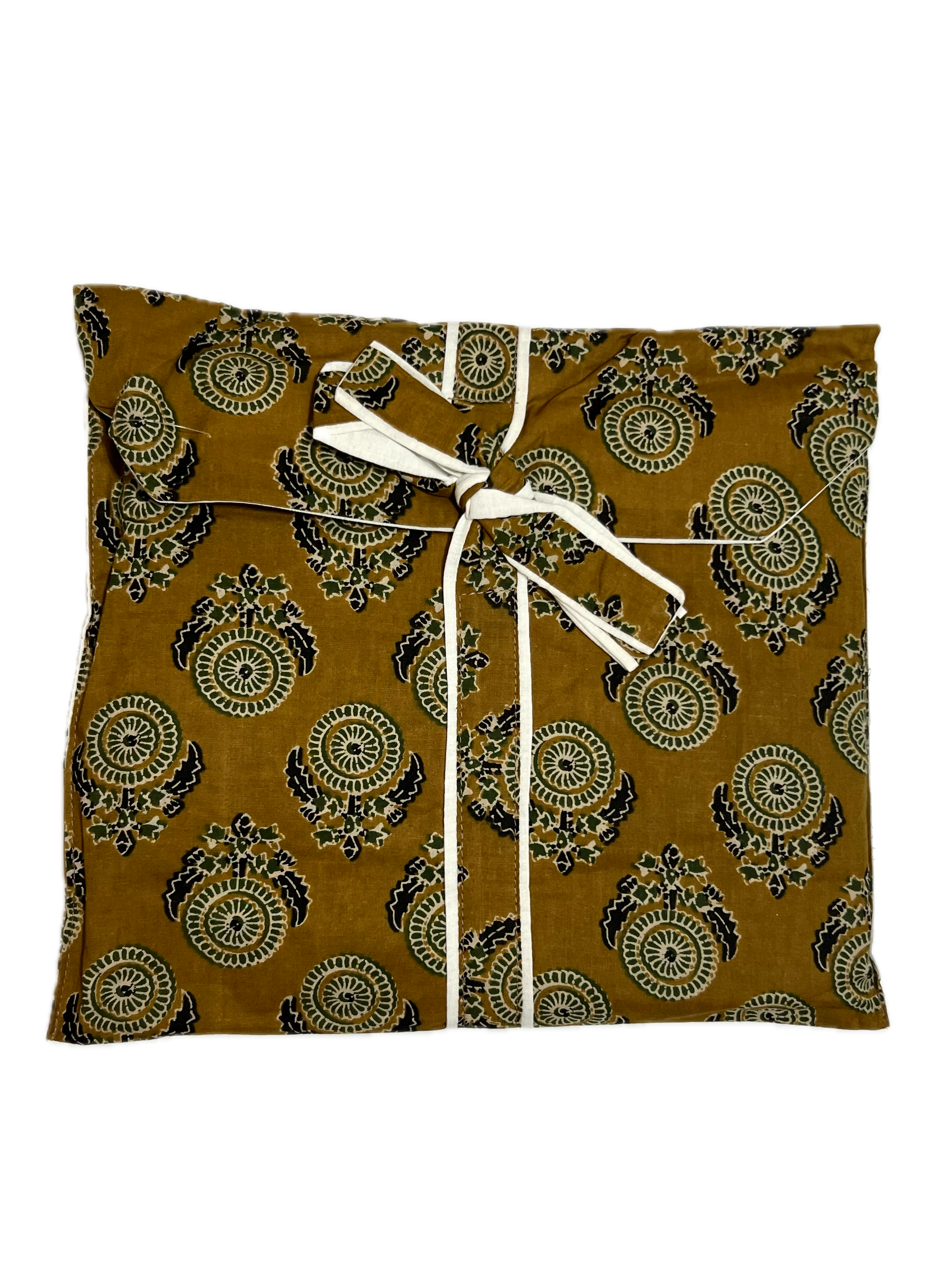 Pijama Camisero Largo Estampado de Algodón para mujer | Bolsa incluida