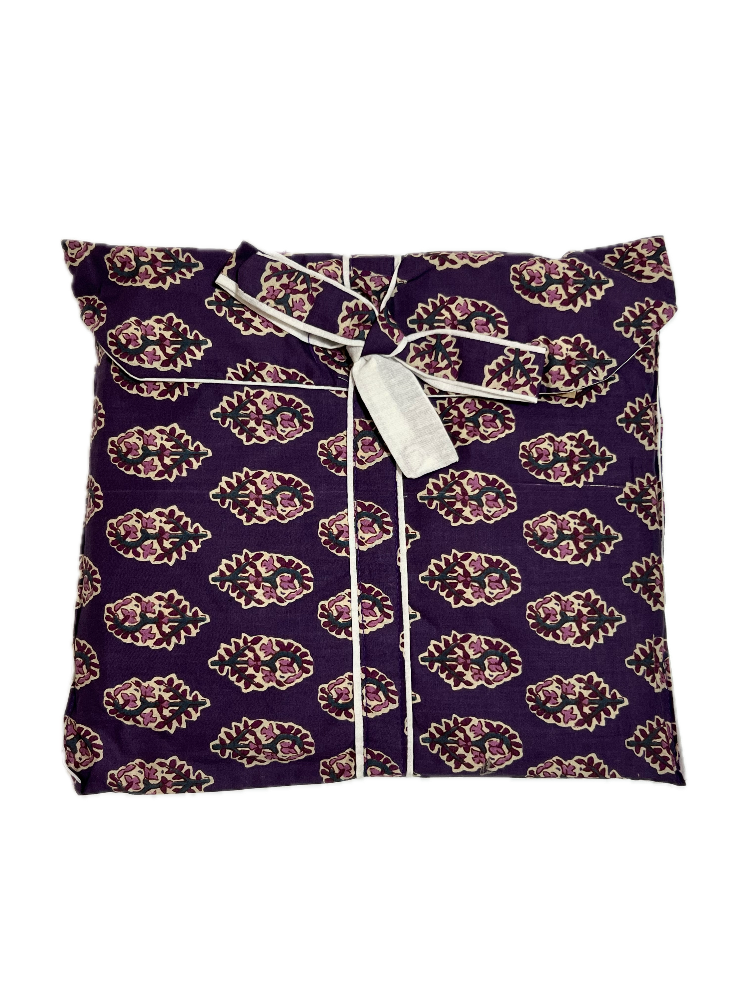 Pijama Camisero Largo Estampado de Algodón para mujer | Bolsa incluida