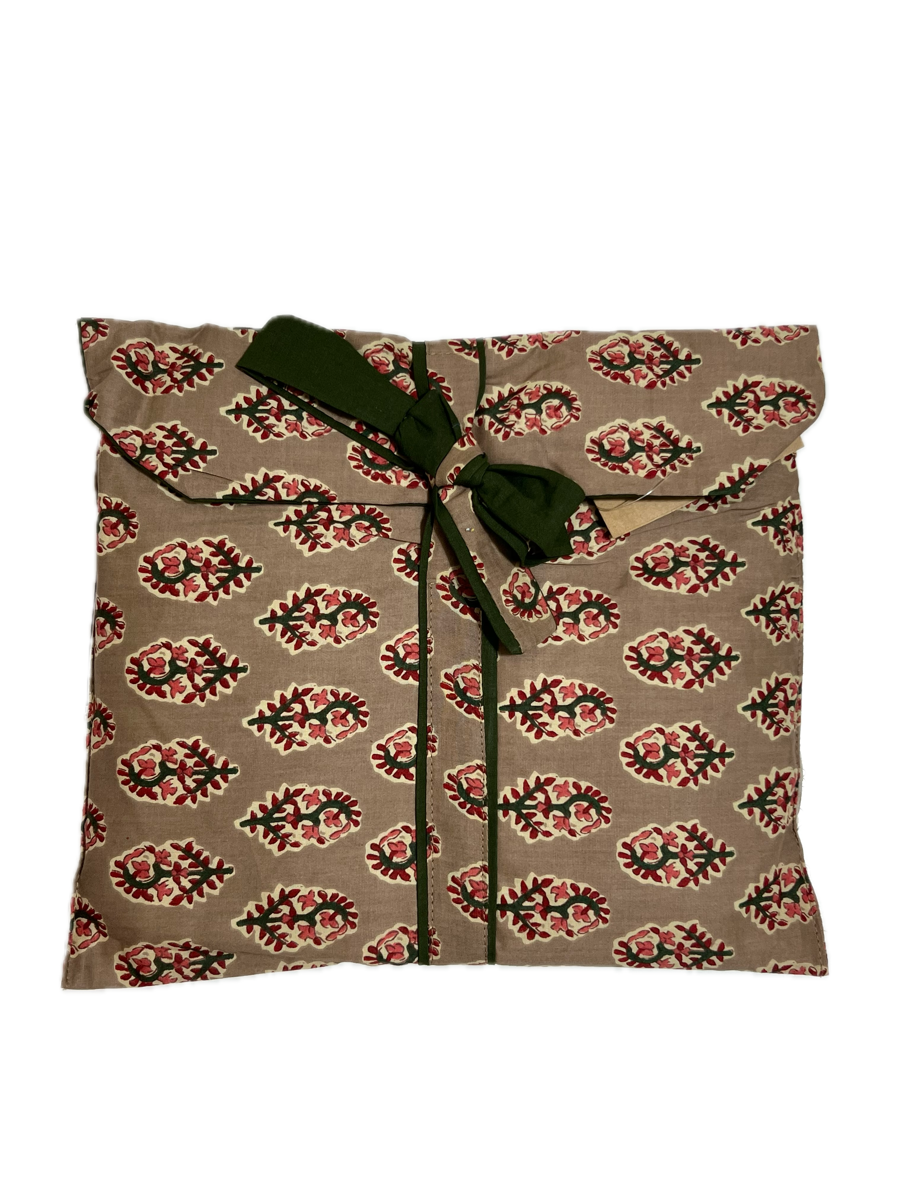 Pijama Camisero Largo Estampado de Algodón para mujer | Bolsa incluida