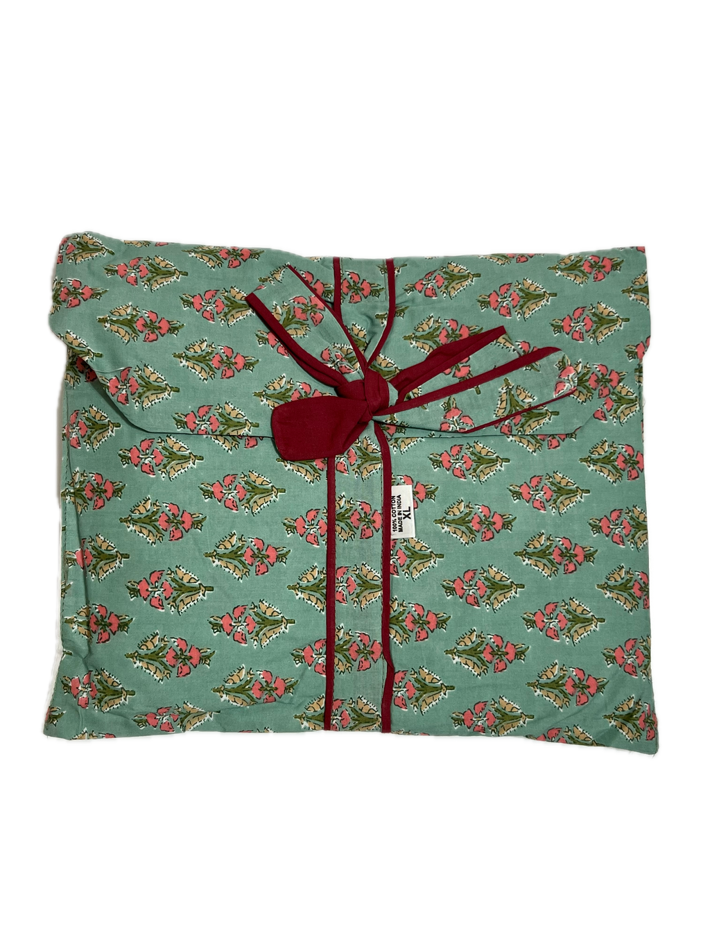 Pijama Camisero Largo Estampado de Algodón para mujer | Bolsa incluida