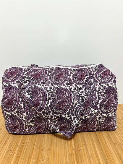 Bolso viaje de India de algodón hecho a mano | Bolso para usar como equipaje de mano o cabina