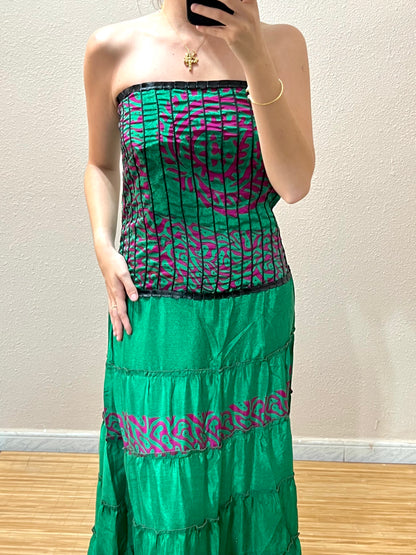 Vestidos indios palabra de honor | Talla única