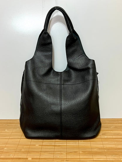 Bolso shopper grande de piel sintética - Bolso para la Universidad 2 en 1