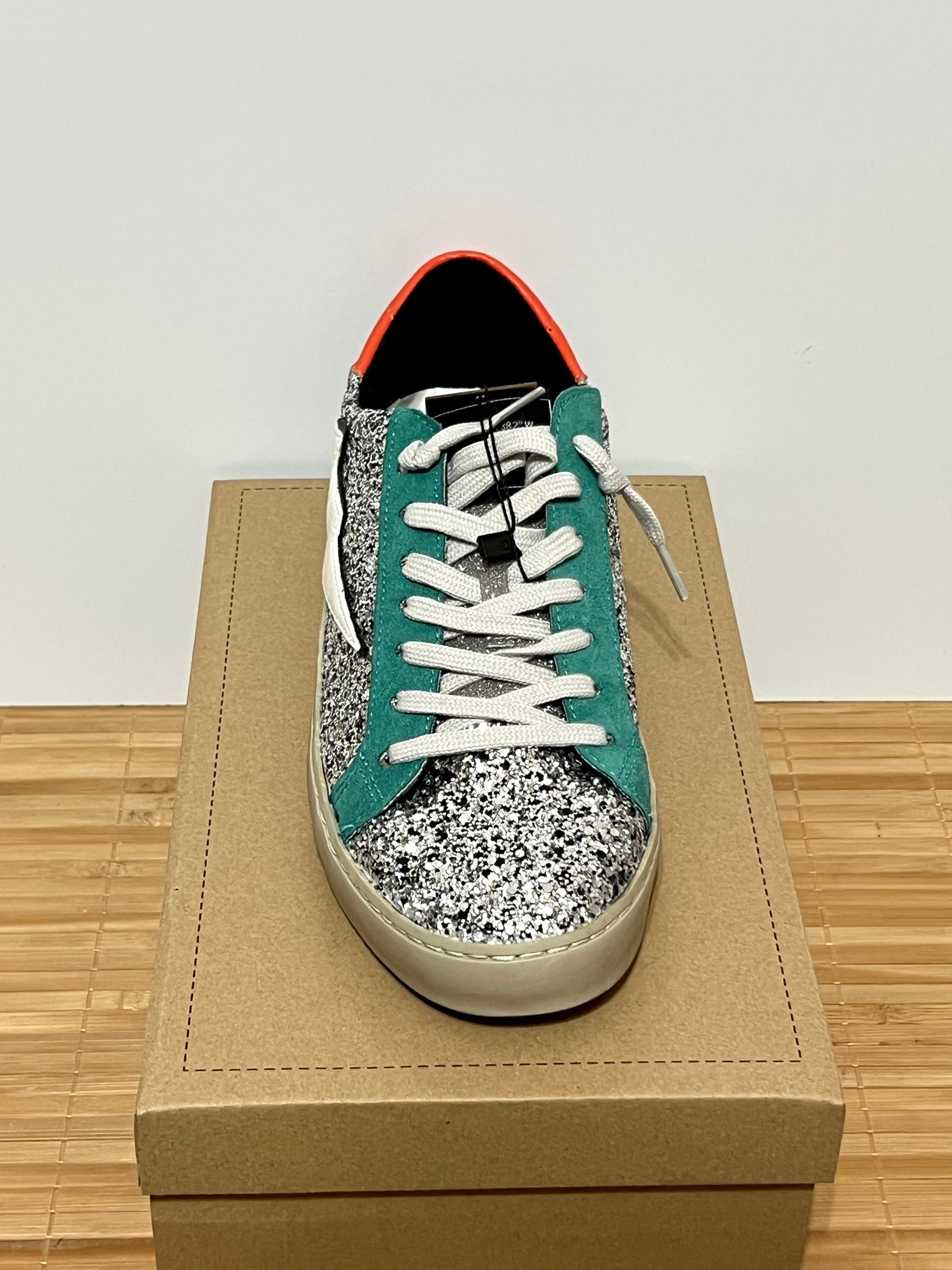 Zapatillas rayo con purpurina mujer – Tallas 35 a 41 | Tallan grandes, pedir una talla menos