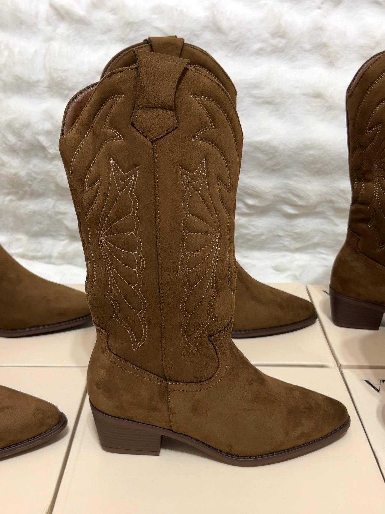 Botas Cowboy 32 cm de Caña Mujer Bordadas | Recomendamos una talla más (36-41)