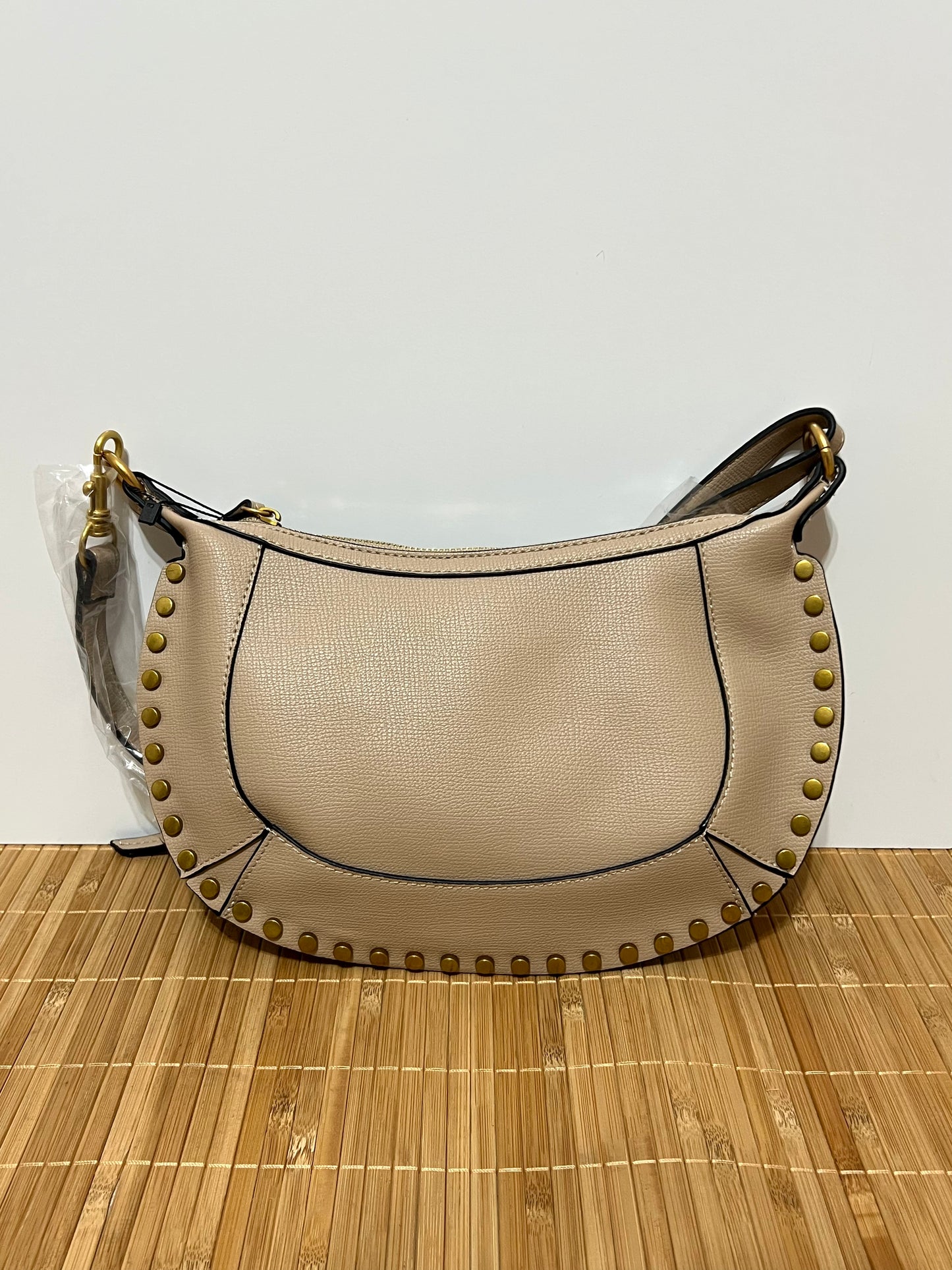 Bolso bandolera con tachuelas | 23x30x9 cm | Bolso para uso diario