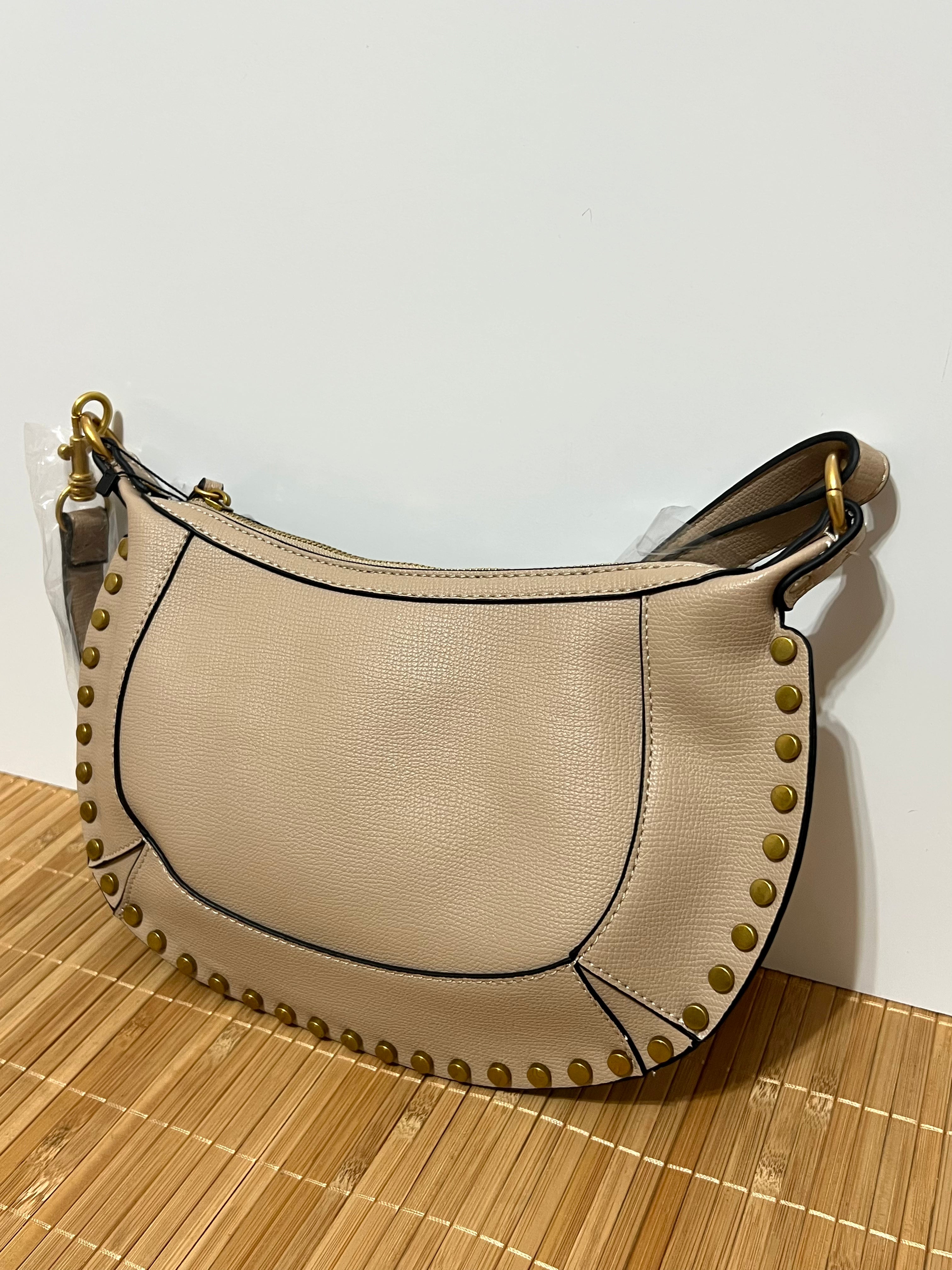 Bolso bandolera con tachuelas | 23x30x9 cm | Bolso para uso diario