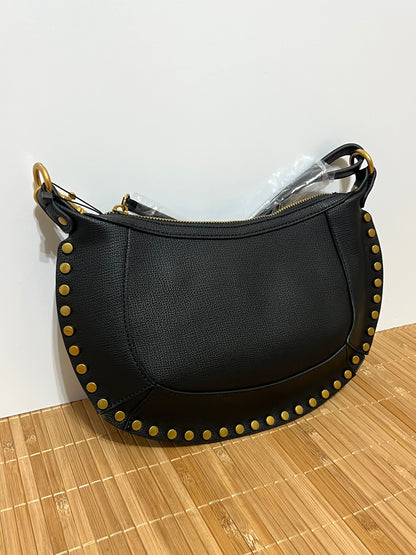 Bolso bandolera con tachuelas | 23x30x9 cm | Bolso para uso diario