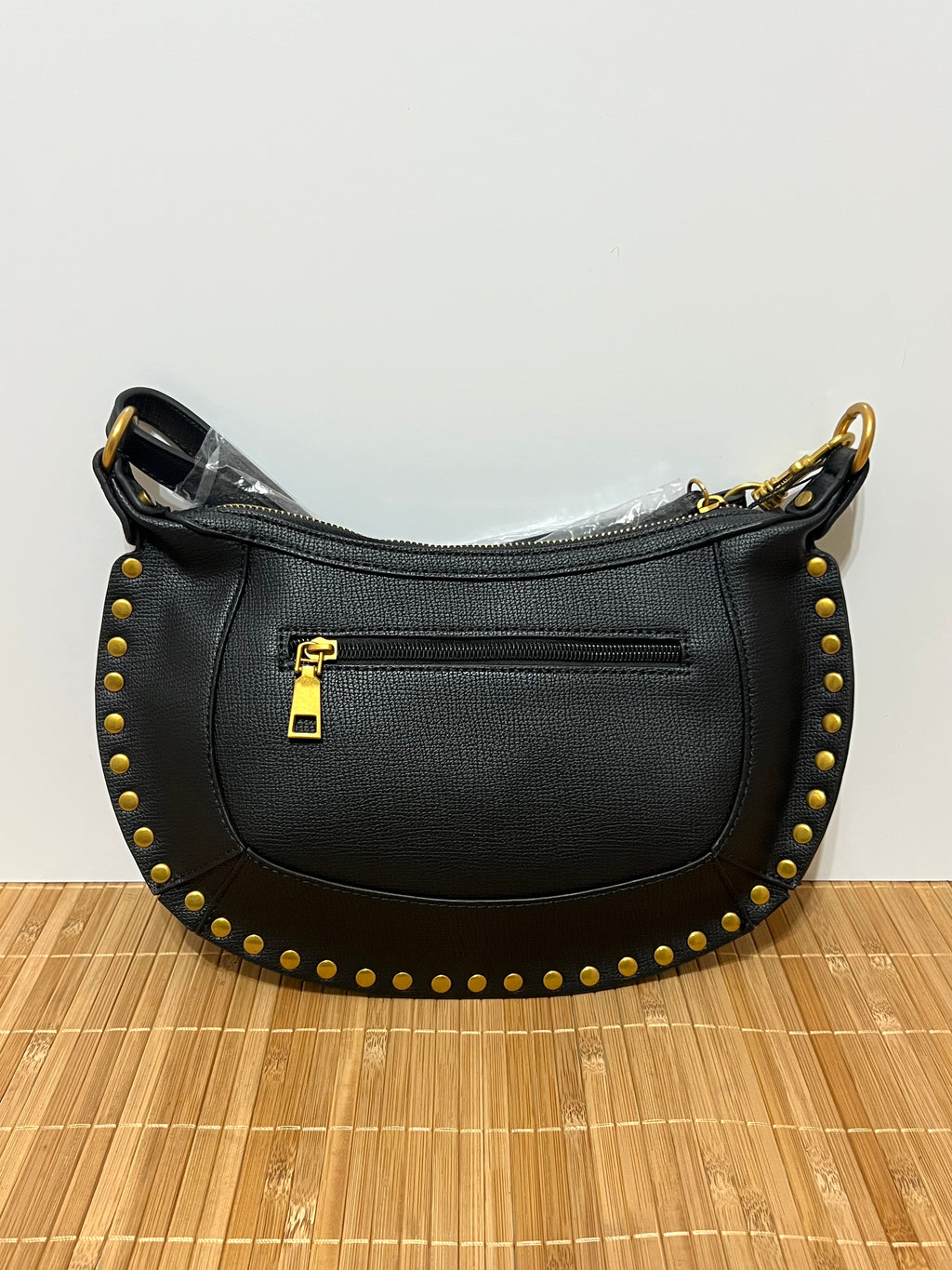 Bolso bandolera con tachuelas | 23x30x9 cm | Bolso para uso diario